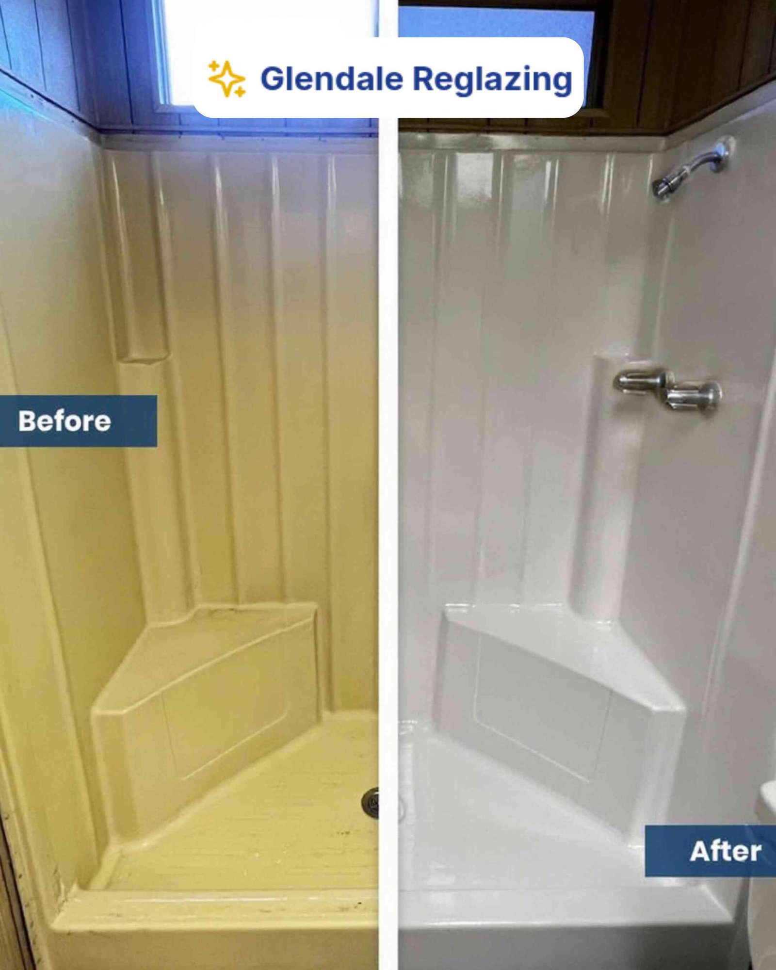 Fiberglass Shower Reglazing
